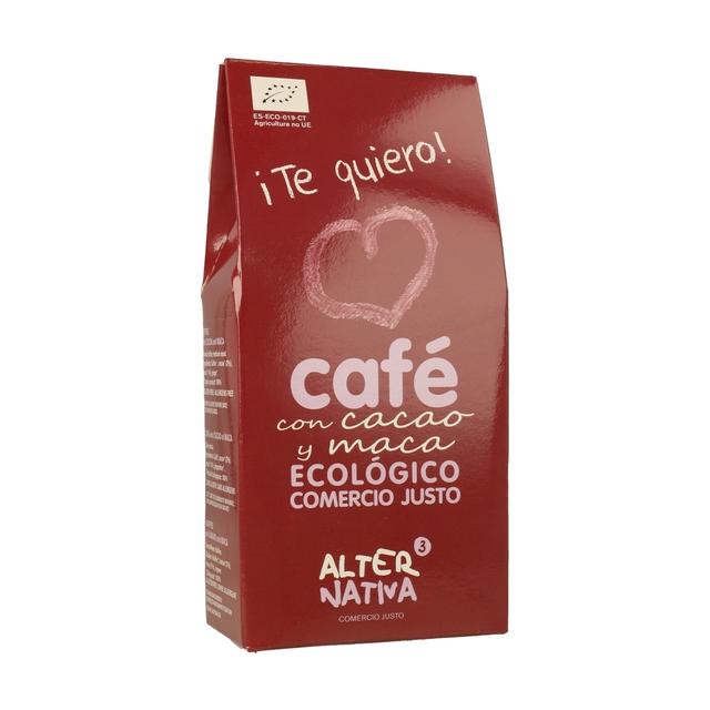 Café moulu avec Maca Je t'aime! Bio 125 g