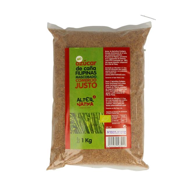 Sucre de canne Mascovado bio 1 kg