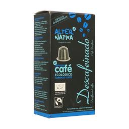 Café décaféiné biologique 10 capsules de 5.5g