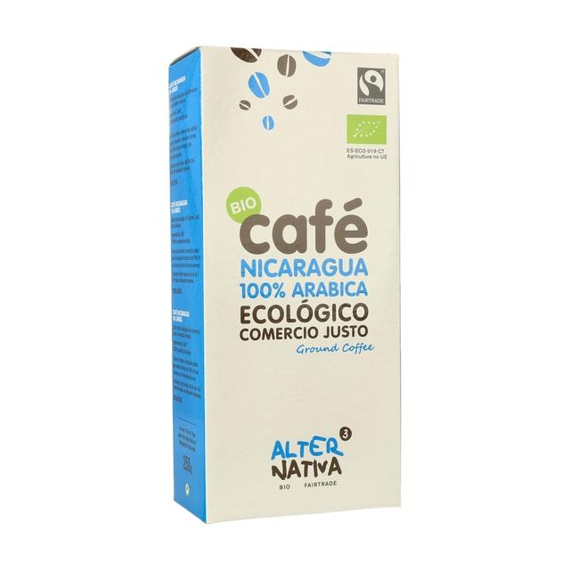 Café moulu Nicaragua Arabica Bio 250 g