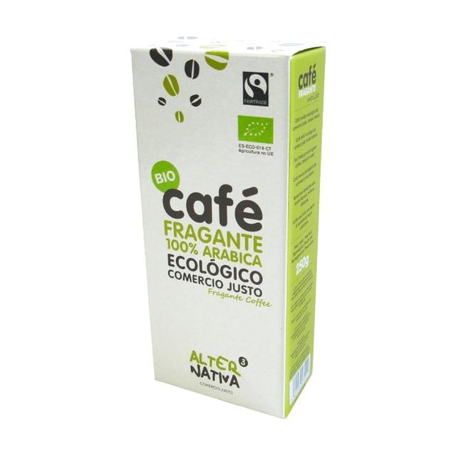 Café 100% Arabica moulu biologique 250 g