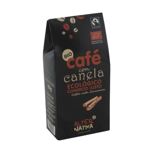 Café aromatisé à la cannelle moulue biologique 125 g