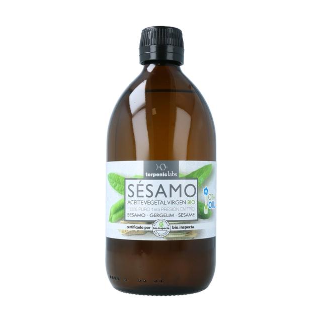 Huile Végétale Sésame Vierge Bio 500 ml de huile