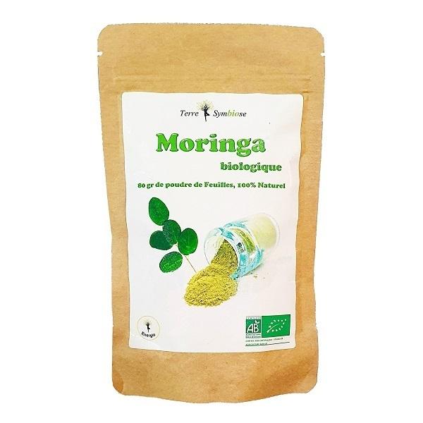 Moringa BIO - Sachet 80g - Poudre de feuille Biologique