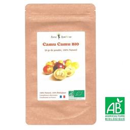 Extrait Camu Camu Bio - 50g poudre - Vitamine C Naturelle 15%