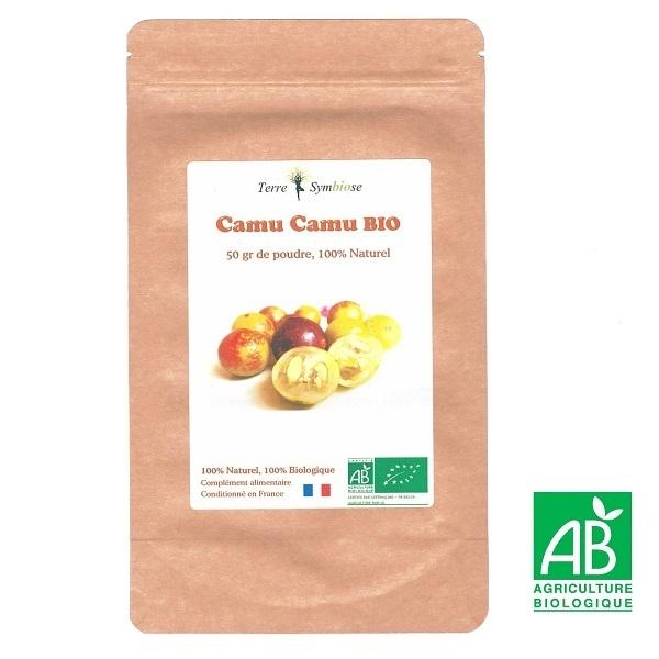 Extrait Camu Camu Bio - 50g poudre - Vitamine C Naturelle 15%