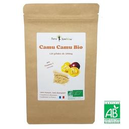 Camu Camu Bio , 120 gélules 500mg,  Vitamine C Naturelle 16%