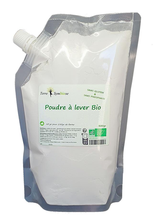 Poudre à lever Bio 300g - Sans Gluten ni Phospate