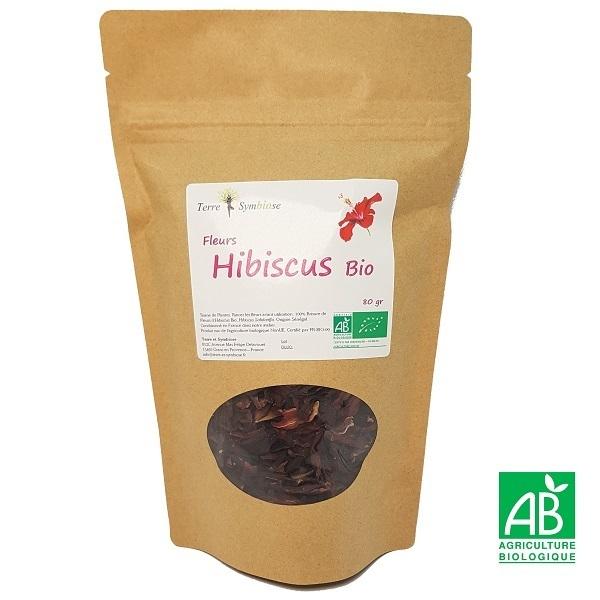 Fleurs d'Hibiscus BIO - 80 gr