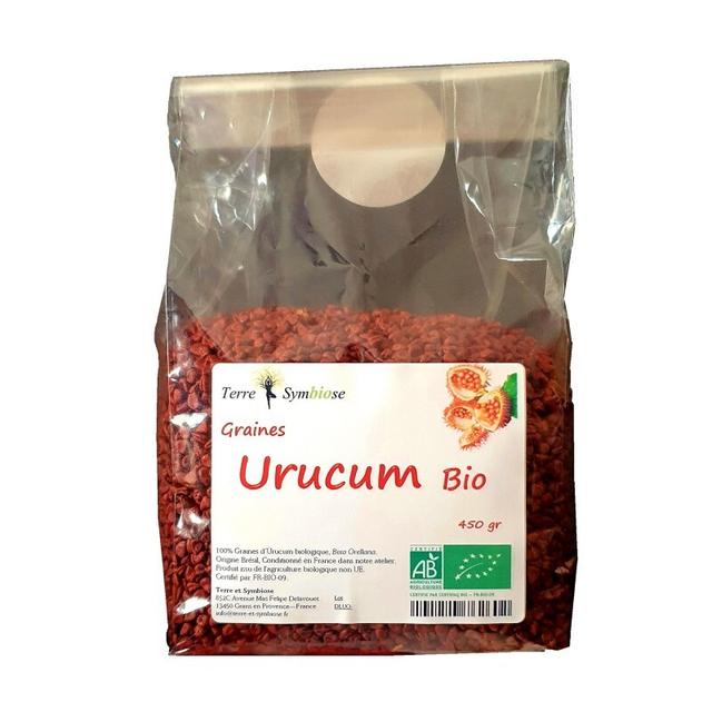 450gr - Graines d'Urucum Bio - Roucou Bio