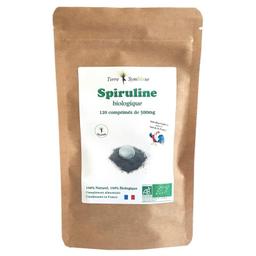 Spiruline Biologique Française - 120 comprimés de 500mg