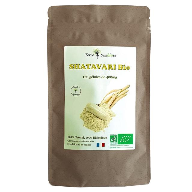 Shatavari Bio - 120 gélules de 400mg