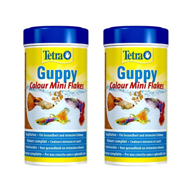 Aliment complet Tetra guppy colour 250 ml (Lot de 2)