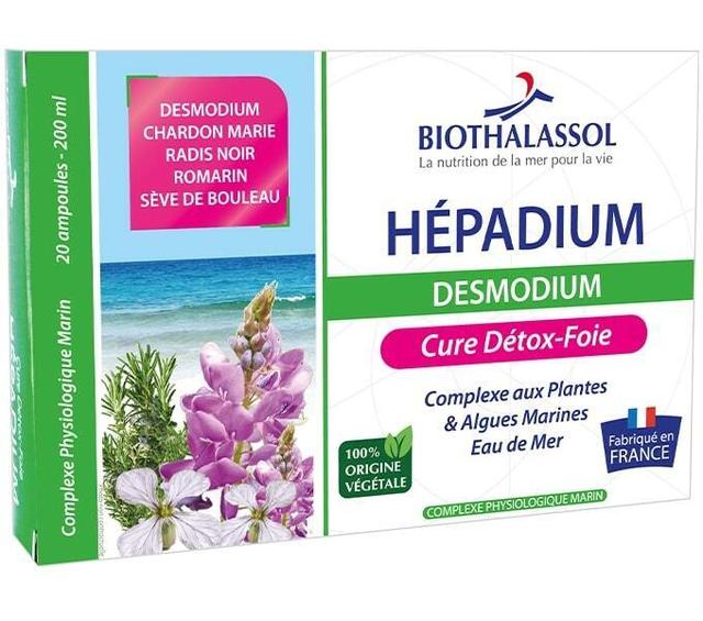 Hépadium Desmodium - 20 ampoules