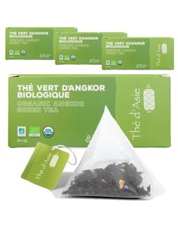 Thé vert - Angkor - Biologique - Pack infusettes x80