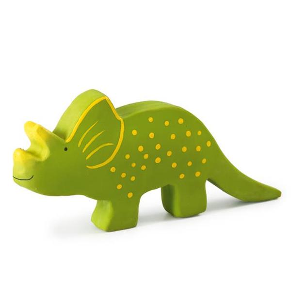 Dinosaure en caoutchouc naturel Triceratops