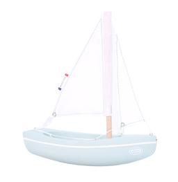 Bateau Le Sloop vert d'eau 21cm