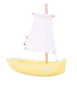 Bateau Le Misainier jaune 22cm