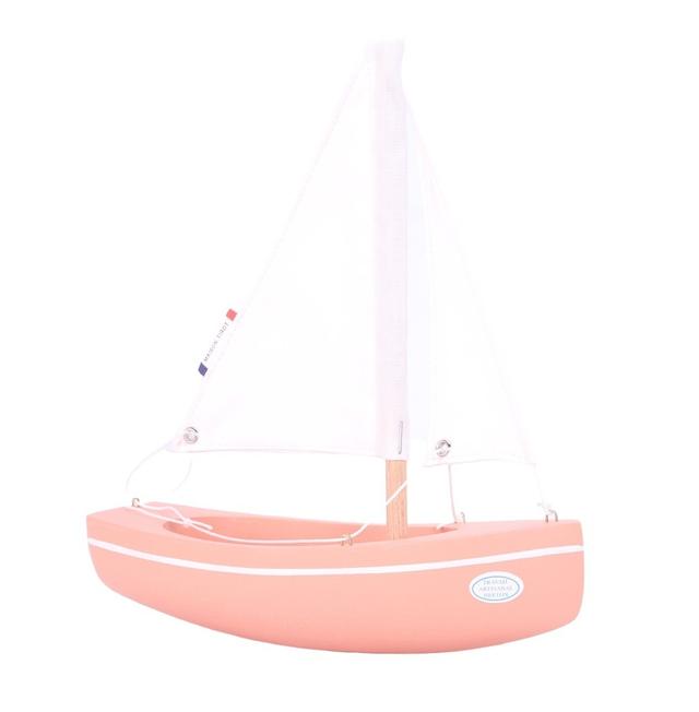 Bateau Le Sloop rose 21cm