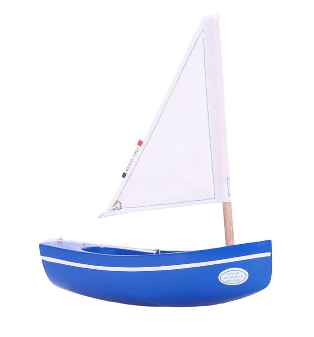 Bateau Le Bâchi bleu 17cm