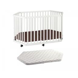 Parc Playpen blanc avec matelas