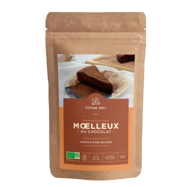 Préparation pour moelleux au chocolat sans gluten