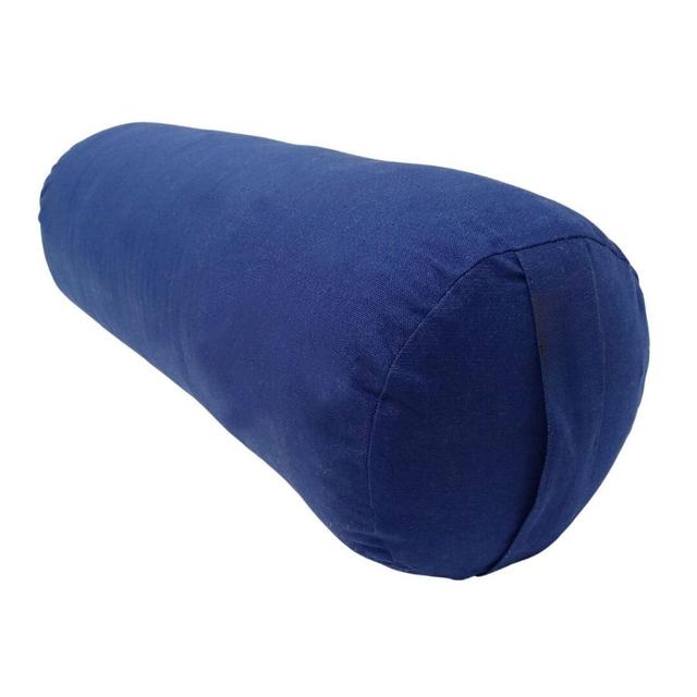 Bolster de yoga cylindrique Coton et Kapok Bio 65 x 21 cm