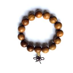 Bracelet mala tibétain - Bois