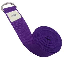 Sangle de yoga 100% coton biologique 250cmX4cm