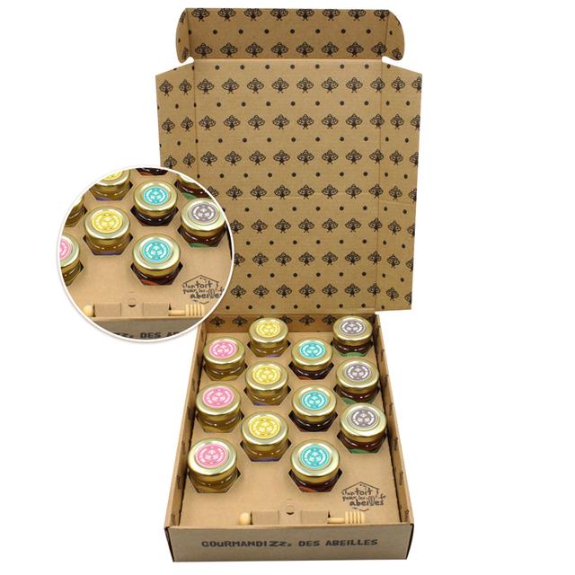 COFFRET 12 MIELS LA PALETTE DES SAVEURS