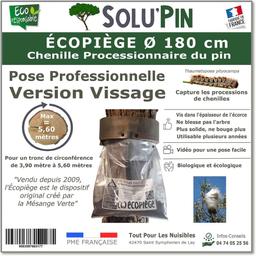 Écopiège Ø 180 cm Vissage, Piège Chenille Processionnaire du pin