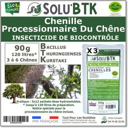 SoluBTK | Chenilles Processionnaires du Chêne | 90 g