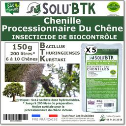 SoluBTK | Chenilles Processionnaires du Chêne | 150 g