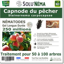 CAPNODE DU PECHER - 250 MILLIONS NÉMATODES (SC)