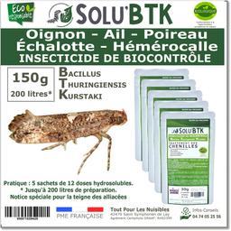 SoluBTK - Oignon, Ail, Poireau, Échalotte, Hémérocalle 150 g