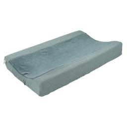 Housse matelas à langer 70x45cm BLISS petrol bleu