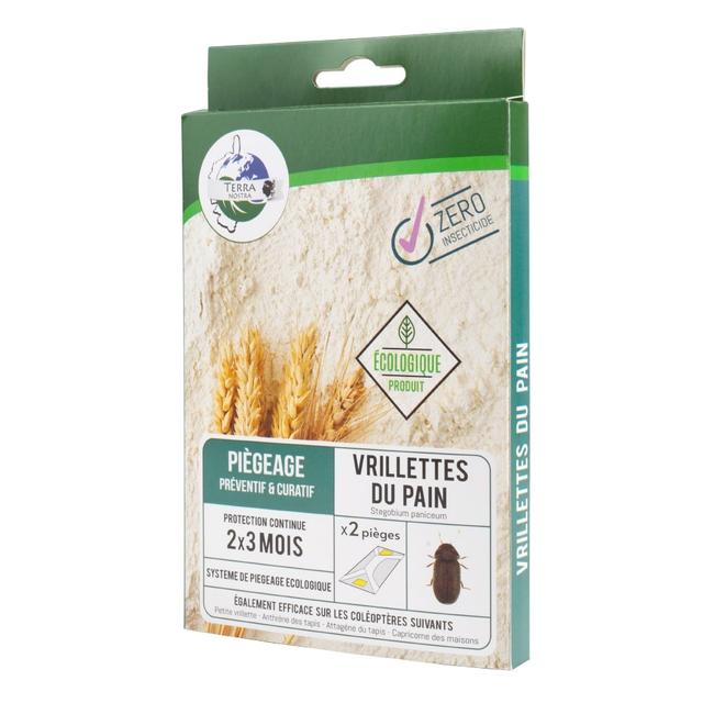 Piège Ecologique Naturel Vrillette du Pain Plaque Phéromone X2