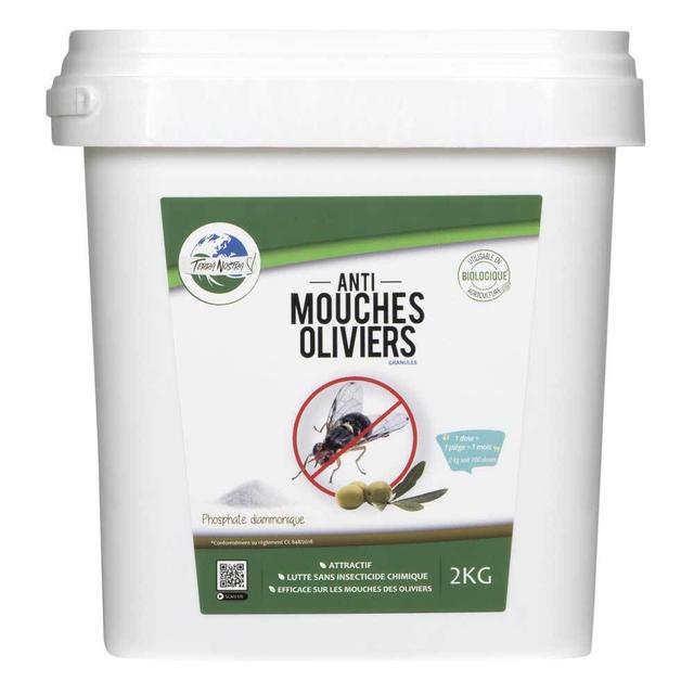 Traitement Naturel Mouche Olivier Phosphate Diammonique 2Kg