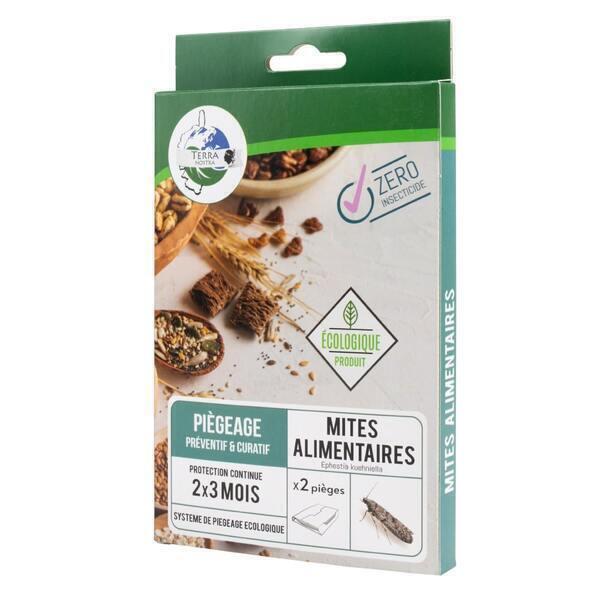 Piège Ecologique Naturel Alimentaire Mite Plaque Phéromone X2