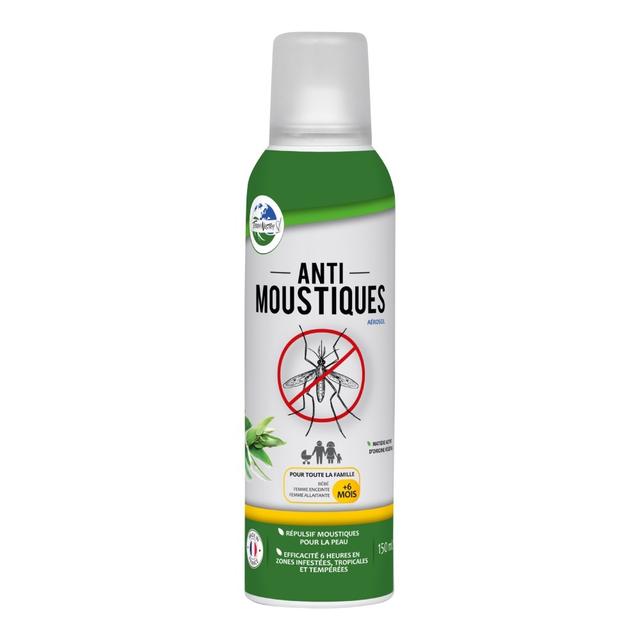 Aérosol Anti Moustique Naturel Cutané 150ml