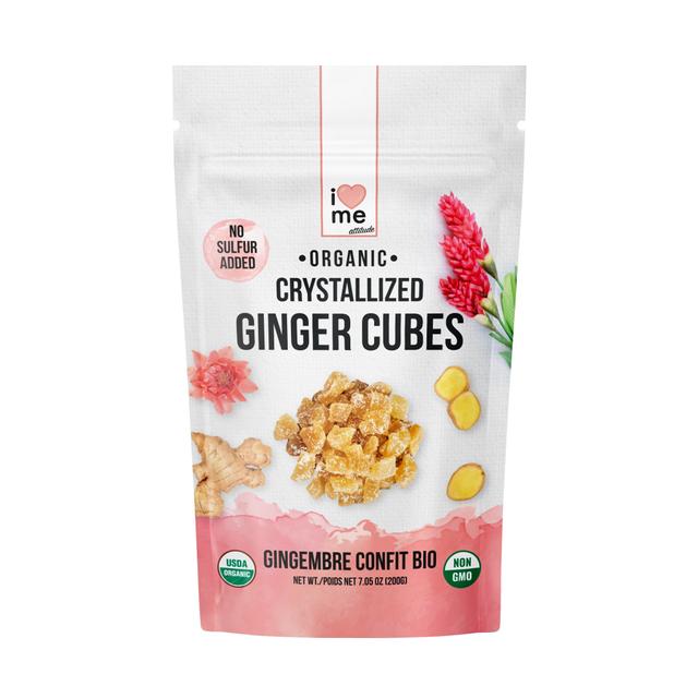 Gingembre confit en cubes Bio 200g