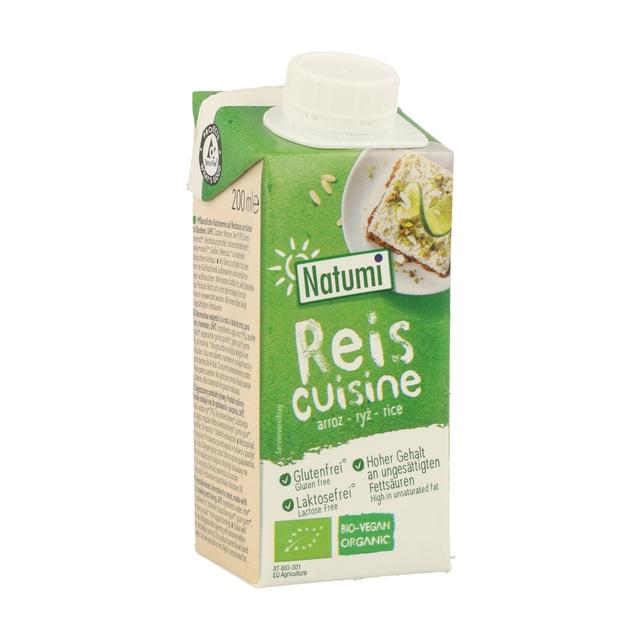 Crème de riz pour la cuisson 200 ml