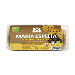 Biscuits au chocolat et à l'épeautre Maria Bio 200 g