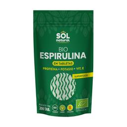 Spiruline en comprimés Bio 200 tablettes