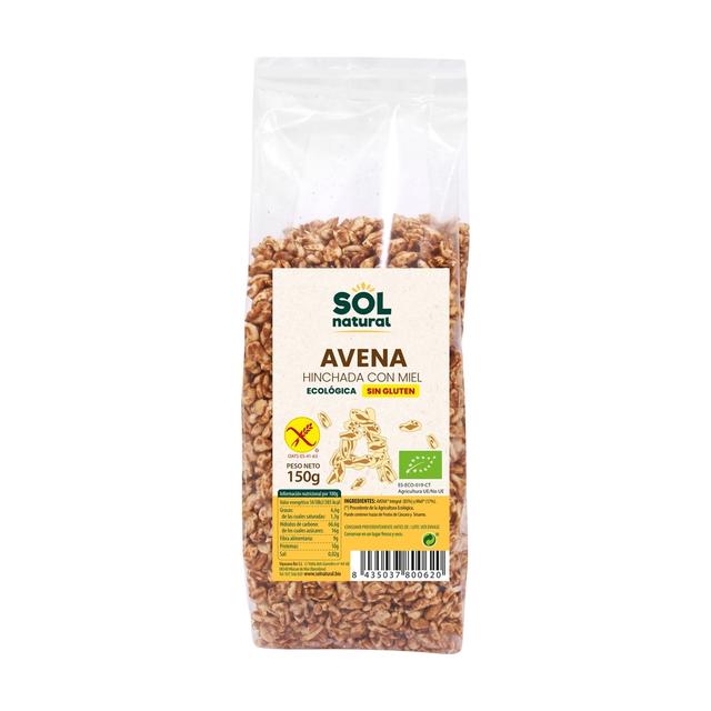 Avoine soufflée au miel sans gluten Bio 150 g