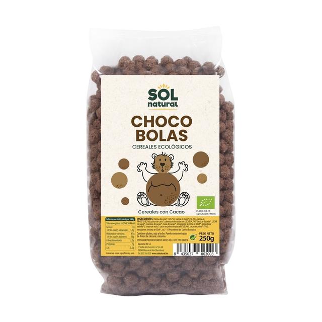 Choco Cereal Balls Breakfast Bio 250 g