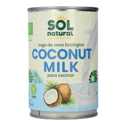 Lait de coco pour la cuisson Sol Natural 400 ml