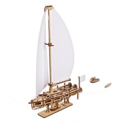 Yacht Beauté de l'océan Ugears - Puzzle 3d en bois