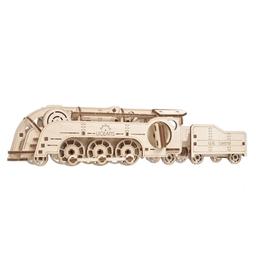 Mini Locomotive Ugears - Puzzle 3D mécanique en bois