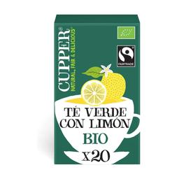 Infusion de thé vert citron bio 20 sachets infuseurs